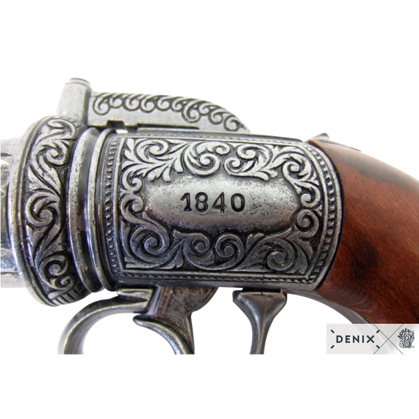 6 Barrel Pepperbox Revolver - 1071