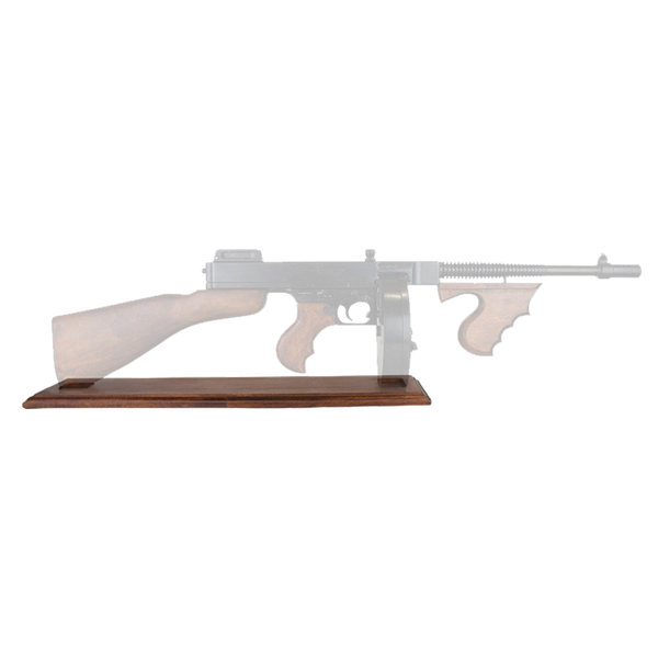 WOODEN BASE for SUB MACHINE GUNS 57CM MODEL: 3/807