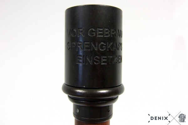 WORLD WAR I & III STIELHANDGRANATE M-24 GRENADE GERMANY 1915, BLACK 35CM MODEL: 3/737